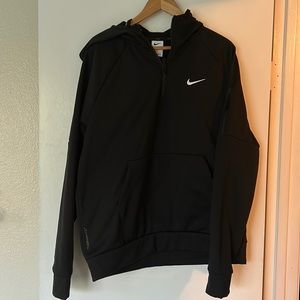 Nike black hoodie size L